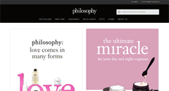 Desktop Screenshot of philosophyskincare.sg